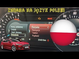 How to add Polish language to Ford Mondeo mk5 + Forscan + Vgate (vLinker FS)