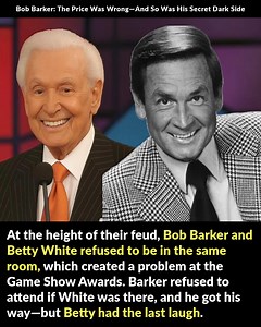 At the height of their feud, Bob Barker and Betty White refused to be in the same room, which created a problem at the Game Show Awards. Barker refused to attend if White was there, and he got his way—but Betty had the last laugh. | Factinate