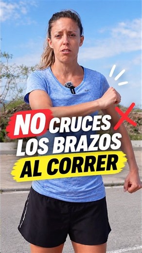 No cruces los brazos al correr❌ #running #runningtips
