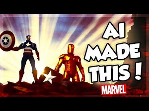 Using AI Art to create a MARVEL MASTERPIECE!!