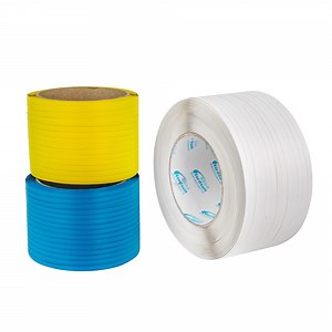 [Hot Item] Factory Price Customizable Polypropylene Yellow White Plastic PP Straps