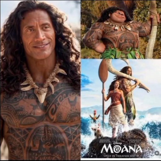 🌊 Maui Returns in the Moana Live-Action! 🔥