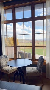 POV: You’ve booked our most luxurious Trailhead Lodge room, the Patio King Suite. | Brush Creek Ranch