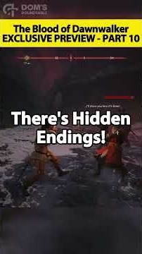 There's Hidden Endings! | The Blood Of Dawnwalker Is AMAZING!!