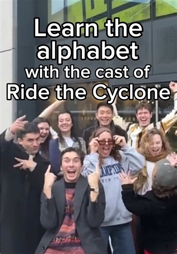 Learn the Alphabet with Ride the Cyclone Cast