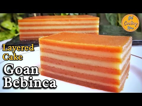 Goan Bebinca Recipe | Tasty Layered Cake Recipe | Bebic | Goan Dessert