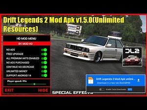 Drift Legends 2 Mod Apk Unlock All Cars Terbaru Mediafıre Unlimited Money 2024 Download Game