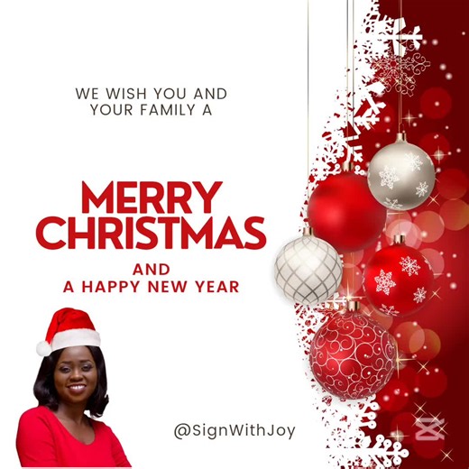 Let’s make this Christmas memorable for everyone. Share, like, and spread the love! 💕✨ . . . . #SignWithJoy #MerryChristmas #SignLanguage #WhyISign #MerryChristmas2024 #InclusionMatters #DeafCommunity #LoveInEveryLanguage #SpreadJoy #ViralMoment #InclusiveWorld