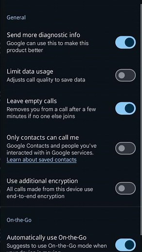 How to General Privacy Setting in Google Meet Application