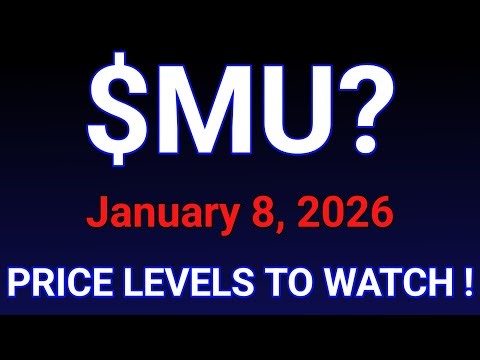MU Stock (Micron Technology, Inc.) MU Stock Technical Analysis | January 8, 2026