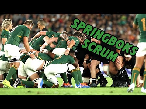 The worlds most destructive scrum of all time - the Springboks