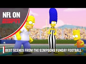 The BEST Scenes from Atoms Stadium 🏈🔥 Bengals TAKE OVER Dallas | The Simpsons Funday Football