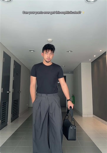 Stylish Wide Leg Pants for Men: Outfit Inspirations