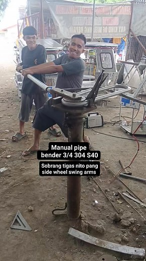 685 reactions · 58 shares | manual pipe Bender #metalwork #fabrication #bussiness #motivation #blessed | Mel Agmata | Facebook