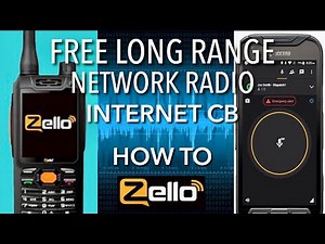 License free long range network radio. Internet cb radio. Zello walkie talkie App.