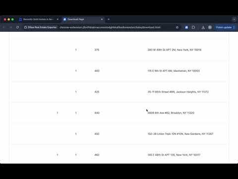 How to export Listings data to CSV/Excel/JSON from Zillow in 2026