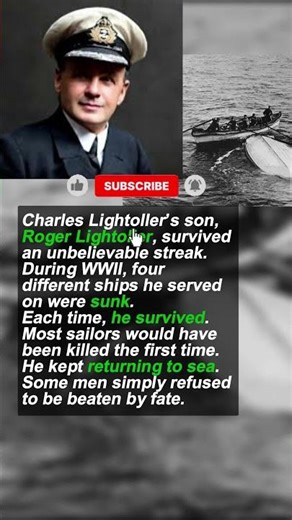 The Sailor Who Survived Four Sinkings