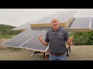 123eSolar Tribrid Mobile Solar Power Generator Off Grid Solution Backup Power Review