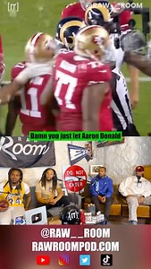 58K views · 2.2K reactions | What would you do if Aaron Donald ran up on you  | Raw Room | Facebook