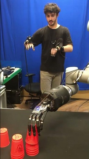 #Visit to #Shadow #Robot London HQ #telepresence #cupstacking