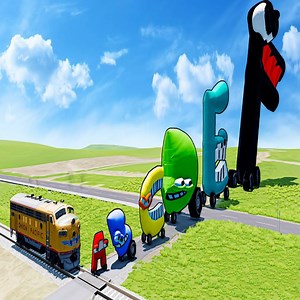 35K views · 406 reactions | Alphabet Lore Cars Big & Small Vs Train in BeamNG.Drive | Beamng Game | Facebook