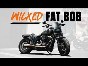 Wicked Fat Bob Custom Street Cruiser!