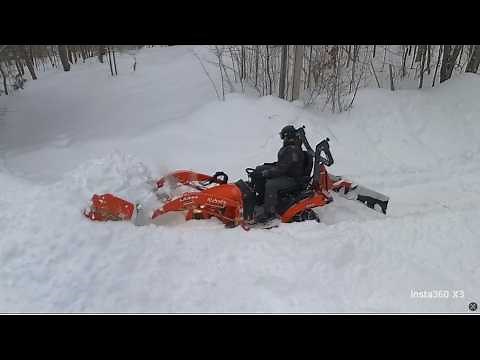 Little Tractor Big Snowstorm | Plowing a foot of snow with the BX2380