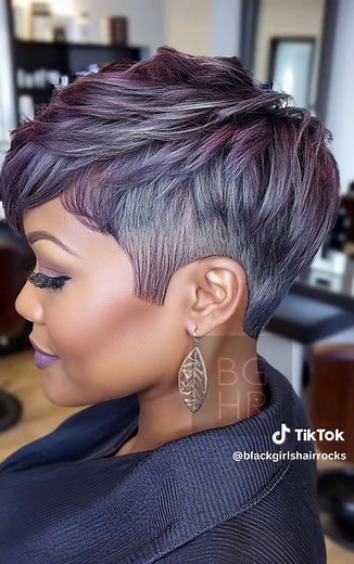 Sophisticated Pixie Cuts for Black Women Styling
