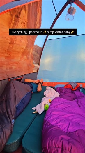 3.1K views · 37 comments | 﫠 Camping with a lil baby can feel...