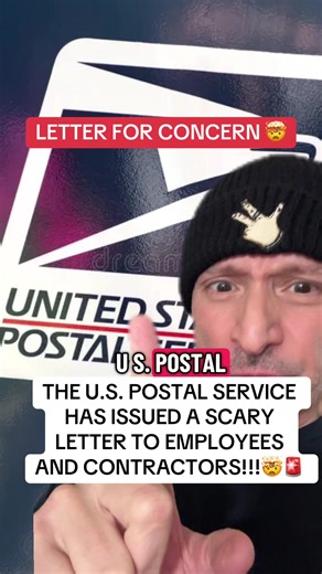 The U.S. Postal Service has quietly issued a troubling letter to employees and contractors... This letter appears to anticipate an alleged major crisis is imminent?!! 🤯🚨 #uspostalservice #thoughts #lockdown #essentialworker #scary