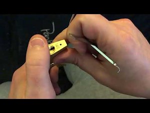 Masterlock 140 picking and explanation