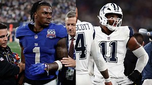 Giants' Malik Nabers, Cowboys' Micah Parsons injured in Thursday night game