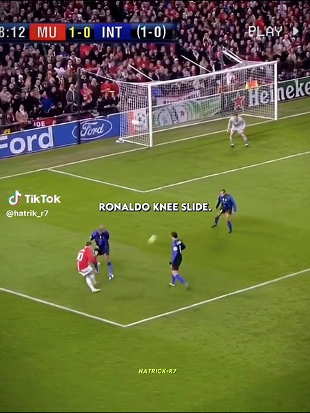 Ronaldo's Epic Knee Slide Celebrations