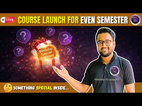 🔥 Even Semester | Course Launch | Pre Enrolment | Tending to Infinity Academy