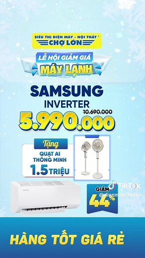 Điện Máy Chợ Lớn: Lễ Hội Giảm Giá Bùng Nổ
