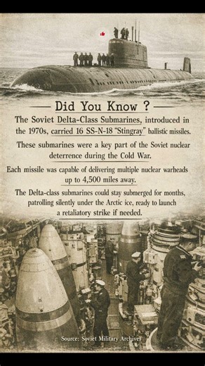 Soviet Delta-Class Submarines: Cold War Nuclear Deterrence Explained