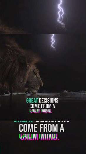 🦁 Lion attitude l Lion attitude quotes l Lion attitude status l lion attitude motivational video 🦁