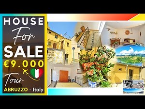 Cheap House in Italy for Only €9,000! 🏡 Stunning Views in Abruzzo