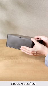 YAMAZAKI Home Smart Wet Tissue Case - Flushable Wet Wipes Holder Dispenser Storage Box Container for Bathroom - Abs Plastic