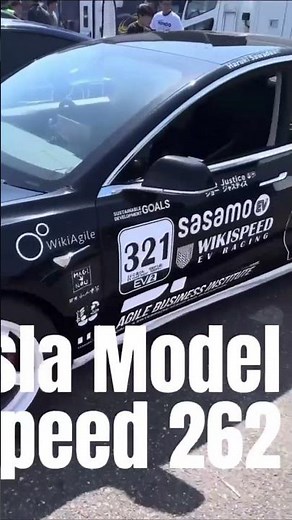 SHORT WIKISPEED EV RACING｜Tesla Model 3 #321｜実際の使用車両テスラの充電とディティールチェック detailed inspection