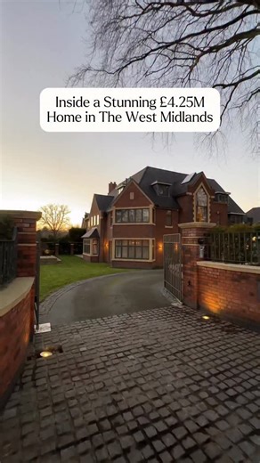 Set within the highly sought-after Four Oaks Estate, this £4.25M six-bedroom home is all about scale, privacy and quiet luxury. From the sweeping curved staircase to the finely considered finishes throughout. Every space has been designed to feel expansive yet comfortable, striking that balance between statement living and everyday ease. Six bedroom suites, a sound-proofed cinema and a separate coach house make this a home built for modern family life, with room for everything. Watch the full to