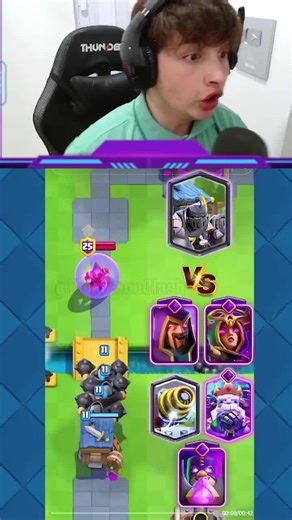 CHOZA DE MEGAVACAS vs EVOS en Clash Royale