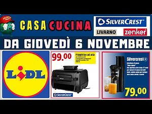 Lidl Flyer from Thursday 6 November #preview 🚨 HOME AND KITCHEN 🟩⬜️🟥 Offers and Promotions