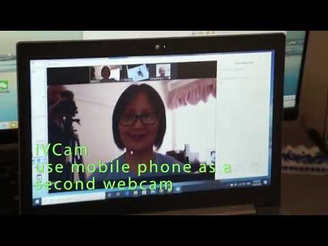 Use iVCam app to turn your mobile phone into a second webcam for hand-on art class