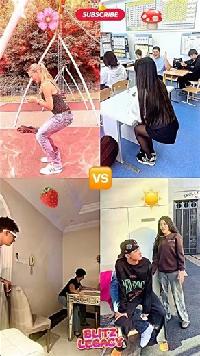 Wanna see me fall😂 || Which one is best🫠❤️ #trending #tiktok #music #challenge