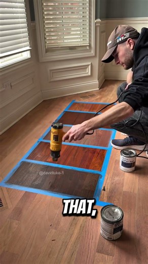 He Tested 5 Floor Colors Before Choosing the Perfect One