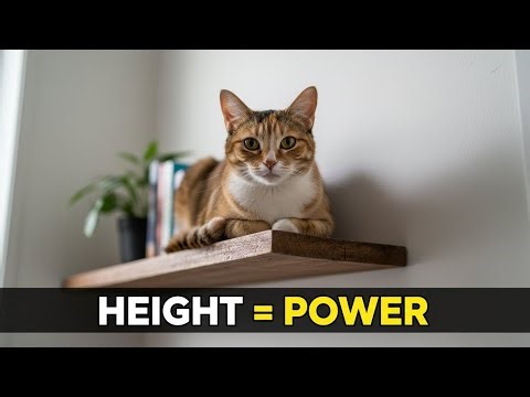 Height Is Power: Why Your Cat Always Wants the Highest Spot #cats #catbehavior #catfacts