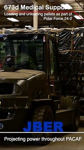 673d Med Support on point with med supplies logistics. #JBER | Joint Base Elmendorf-Richardson - JBER