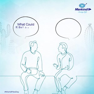 57K views · 103 reactions | Talking is the first step. Take it and save yourself the trouble. #WorldPilesDay | Mankind Pharma Limited | Facebook