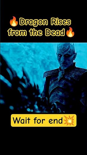 🔥 “When the Dragon Rises from the Dead | Game of Thrones Epic Scene”